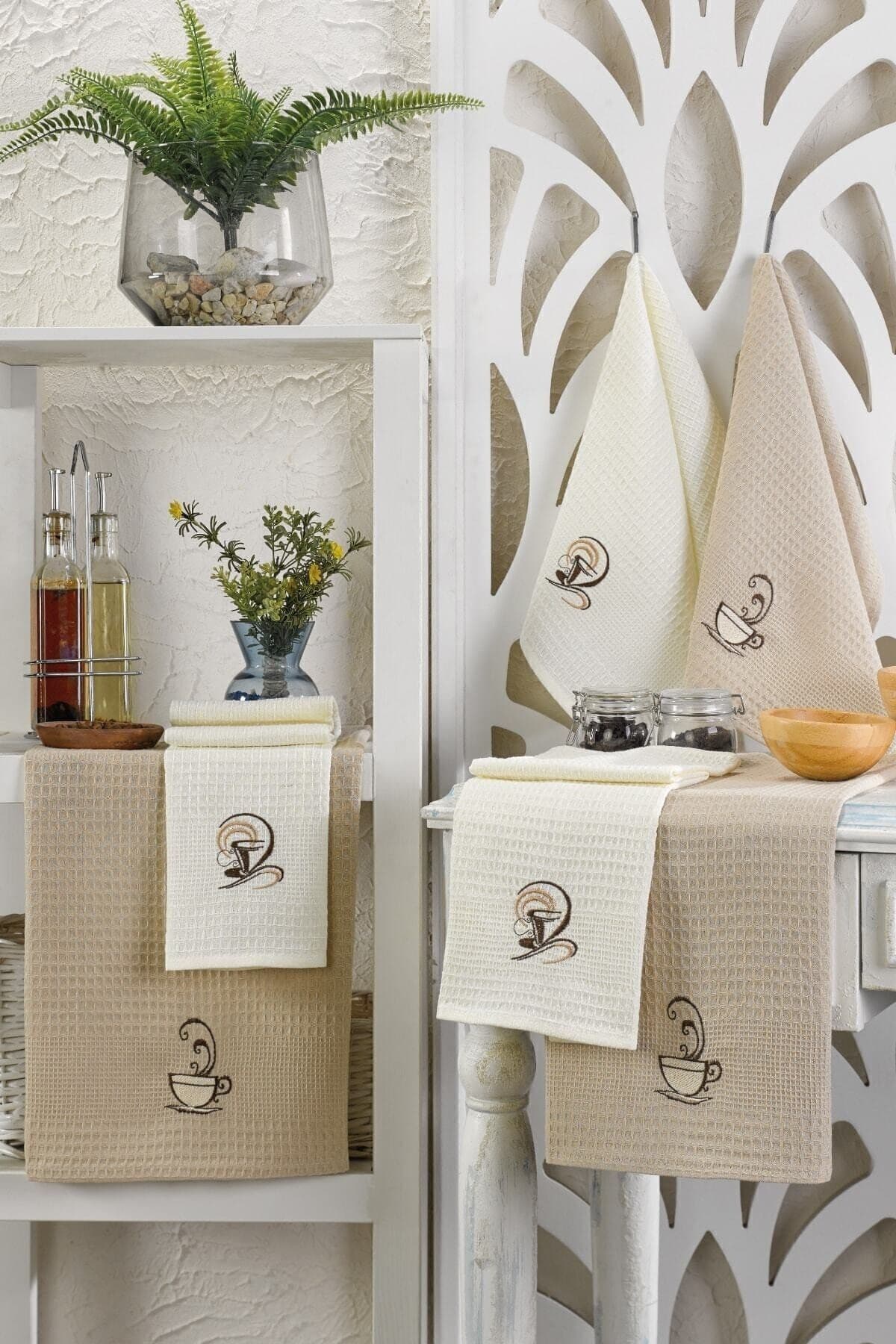 Dish Cloths - Coffe Set